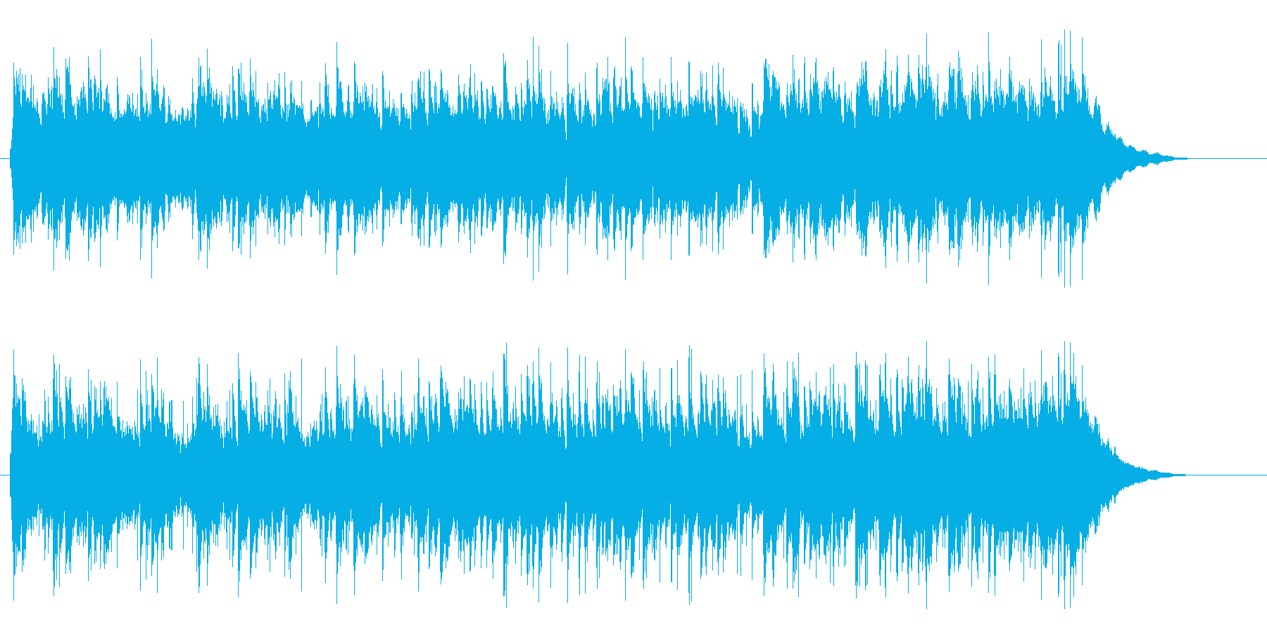 洗練されたギターメロのAORの再生済みの波形