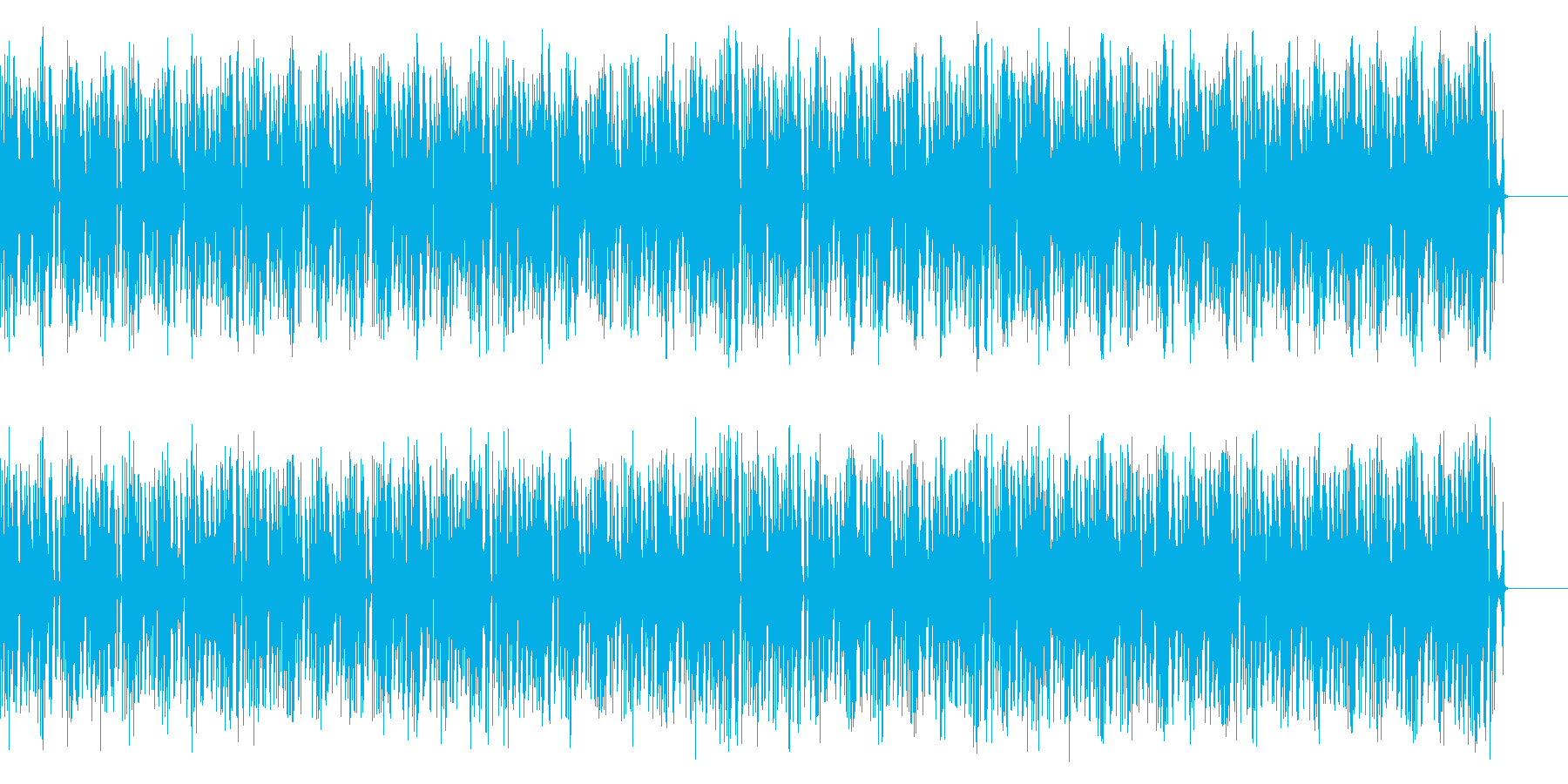 EDM クールな曲ですの再生済みの波形