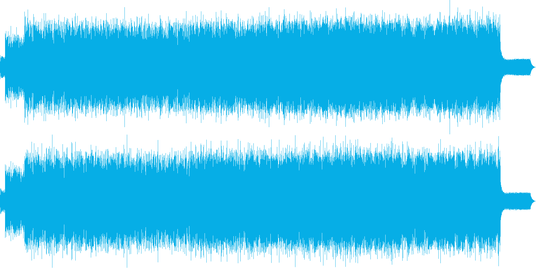 爽やかで華麗なAmbienteロックの再生済みの波形