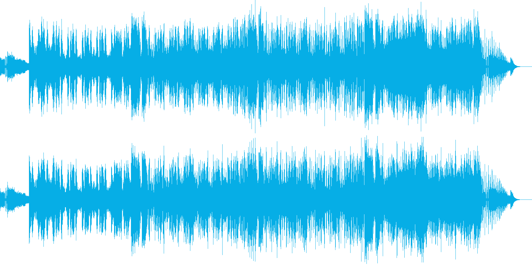 サウス系HipHopの再生済みの波形