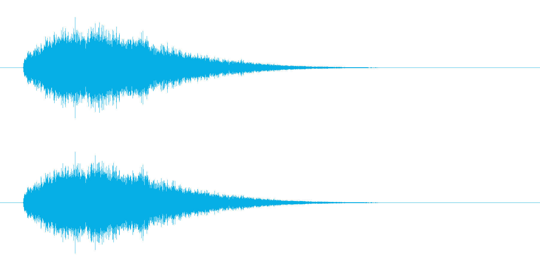 かわいいベル_glissの再生済みの波形