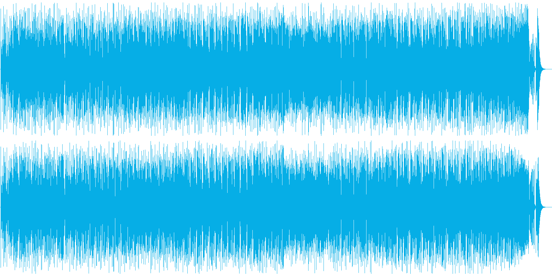loop的音楽、Saxメロ、弾んで楽しいの再生済みの波形