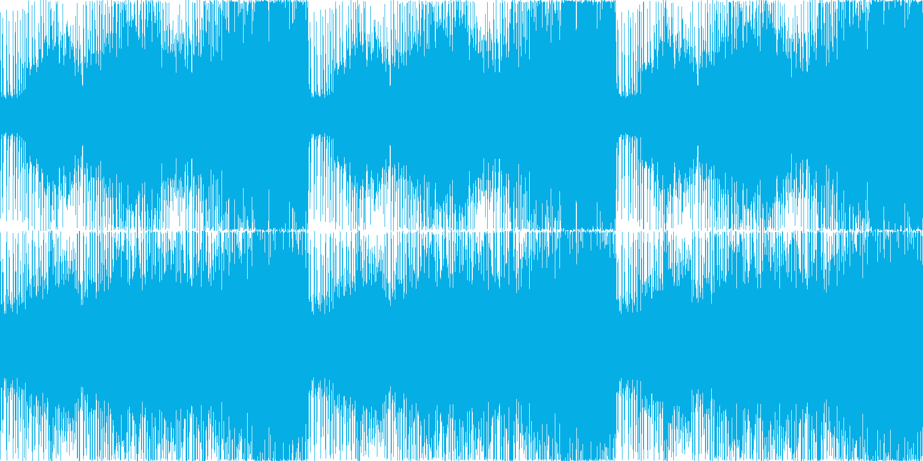迫力のボス戦オーケストラ戦闘曲。ループ可の再生済みの波形