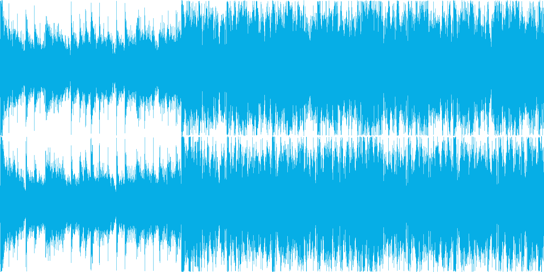 危機感を煽る荘厳なイメージの楽曲ですの再生済みの波形