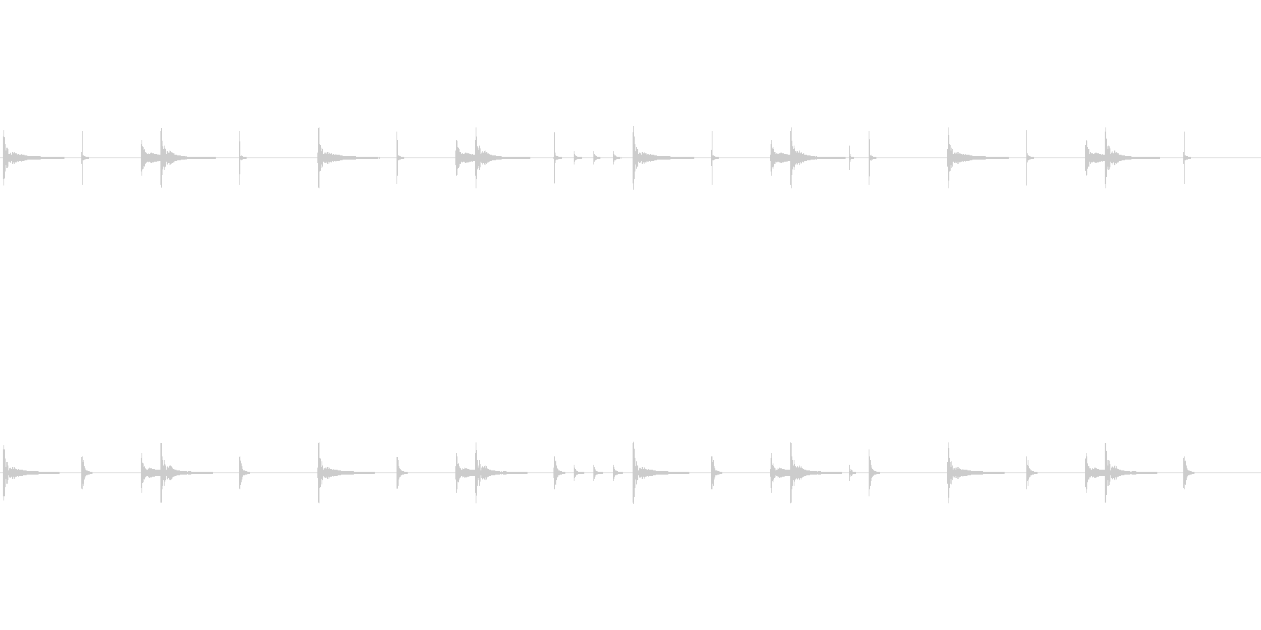 和太鼓のリバーブなしループ音源です。歴…の未再生の波形