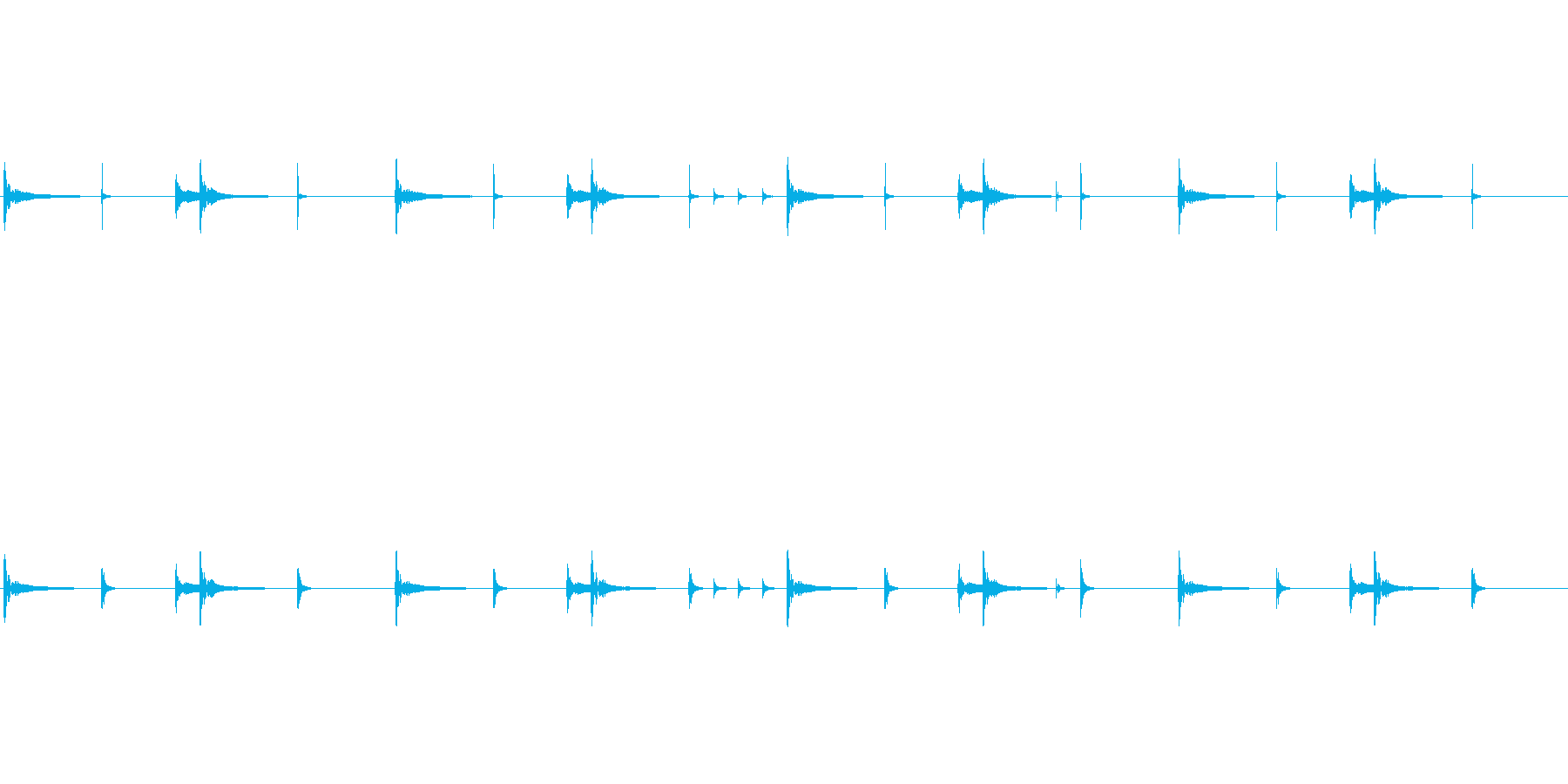 和太鼓のリバーブなしループ音源です。歴…の再生済みの波形