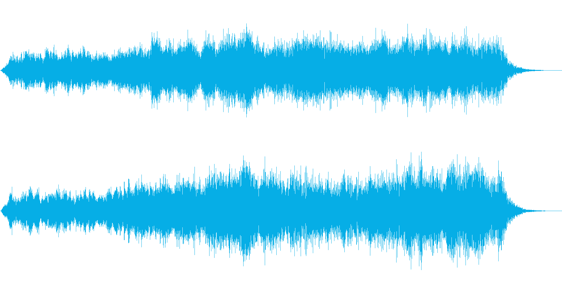 ヌァーーン(怪しい雰囲気の音)の再生済みの波形