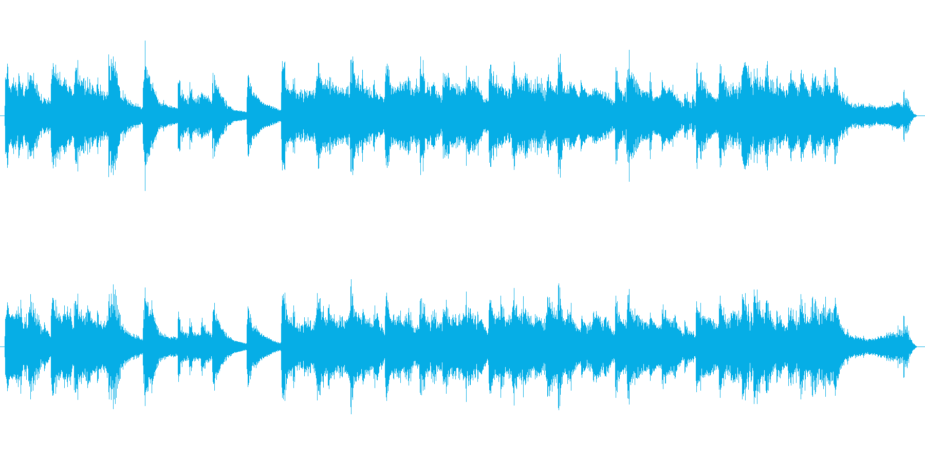 高音質♪和風出囃子ジングルヨーロッパ風の再生済みの波形