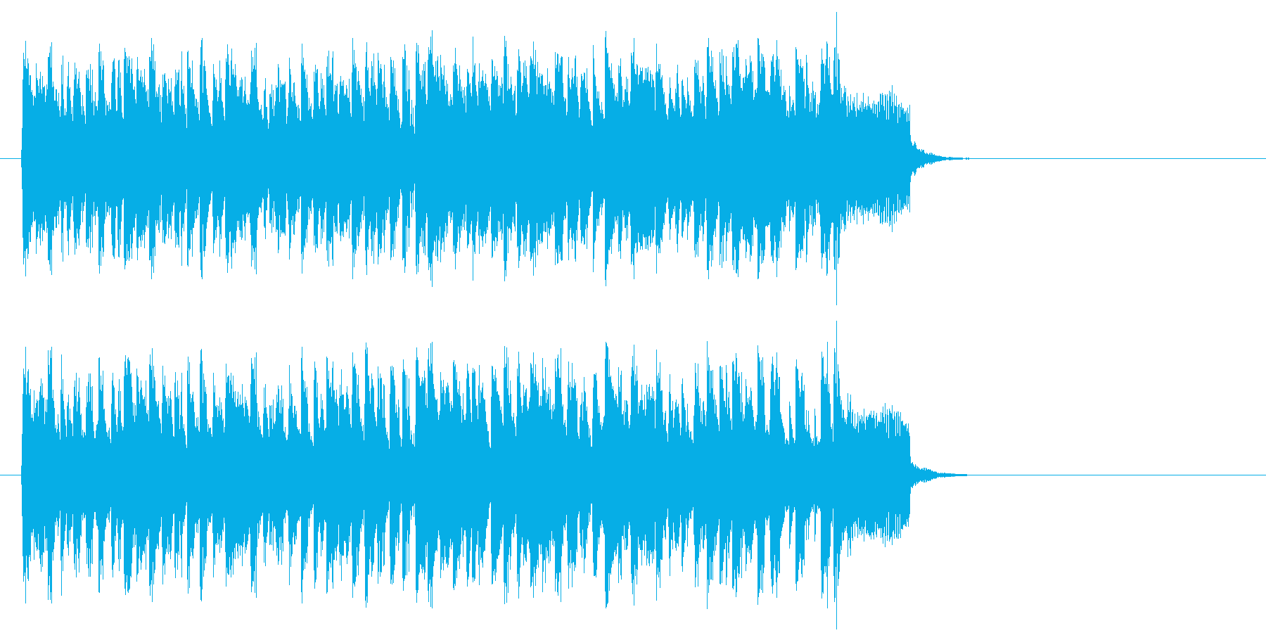 力強い歌謡曲風ポップス(サビ)の再生済みの波形
