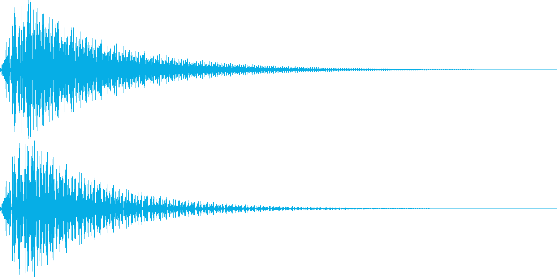 ボタン・操作音9の再生済みの波形