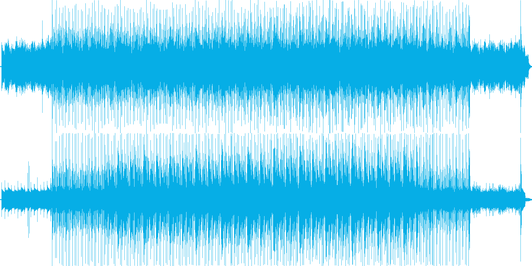 希望にあふれるロマンティックなポップ曲の再生済みの波形