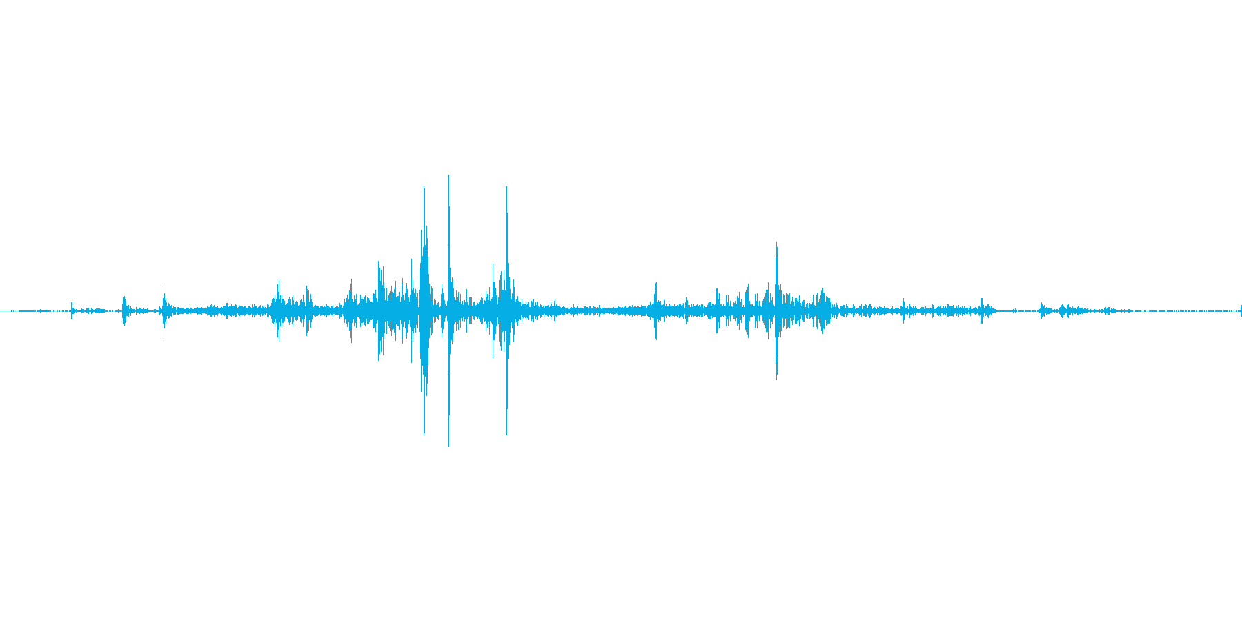 【wav】封筒に書類を出入れする音_01の再生済みの波形