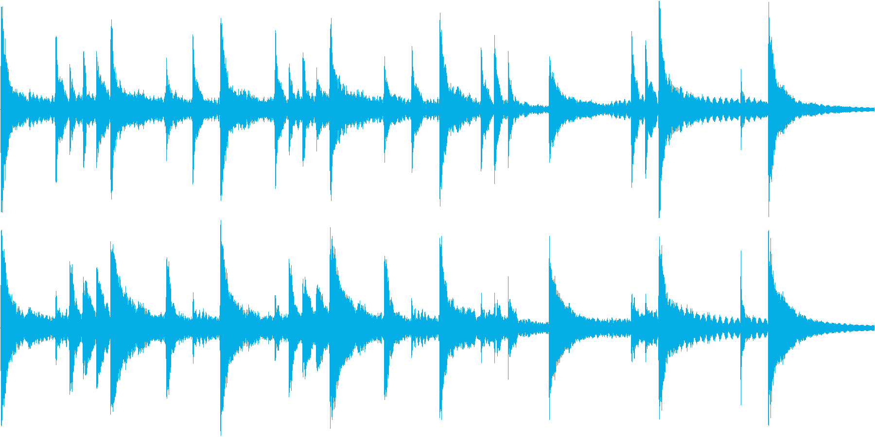 ふわふわとした空気感を味わえる楽曲です。の再生済みの波形