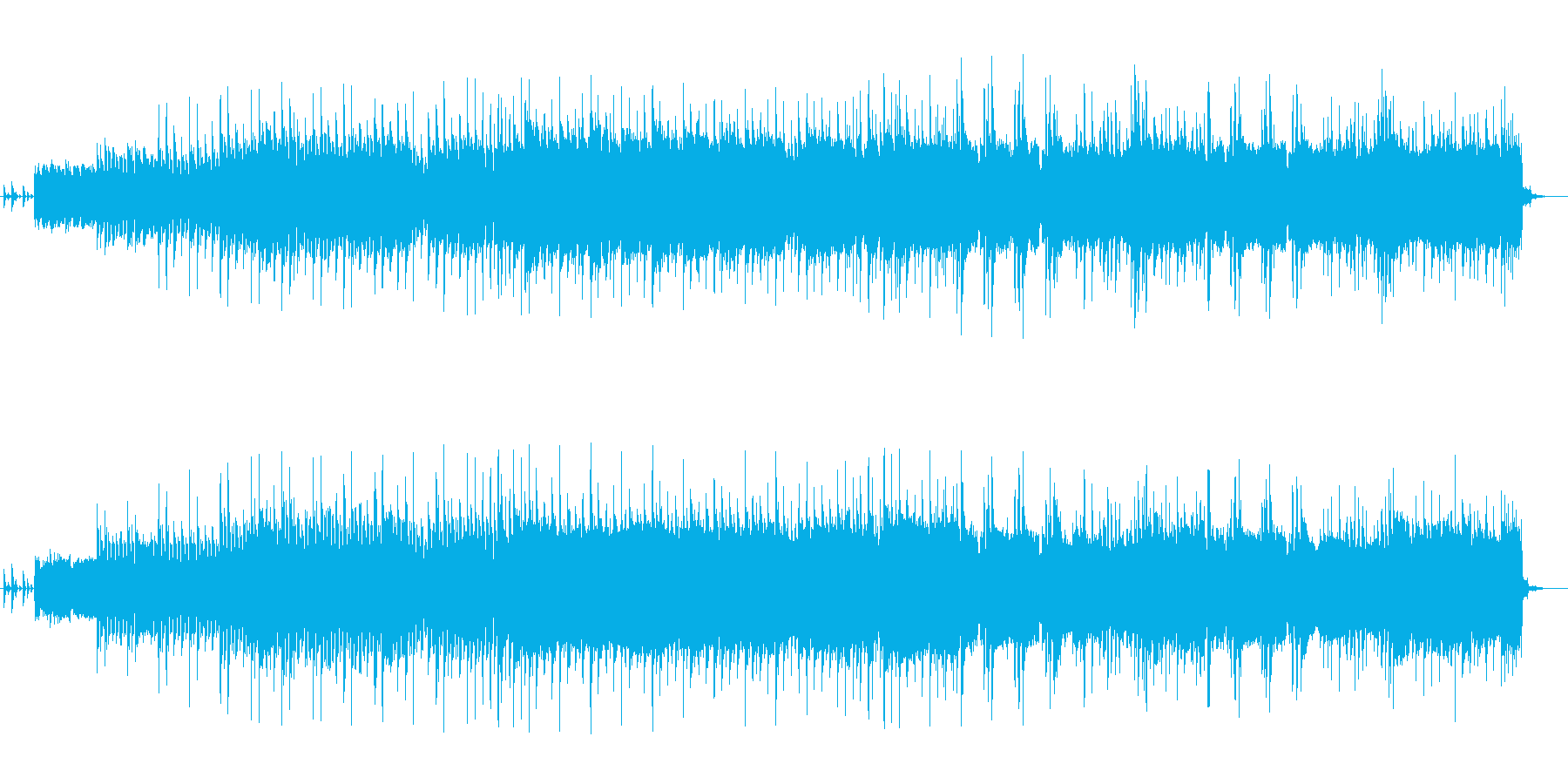 マイケルジャクソンのスリラー風の曲です。の再生済みの波形