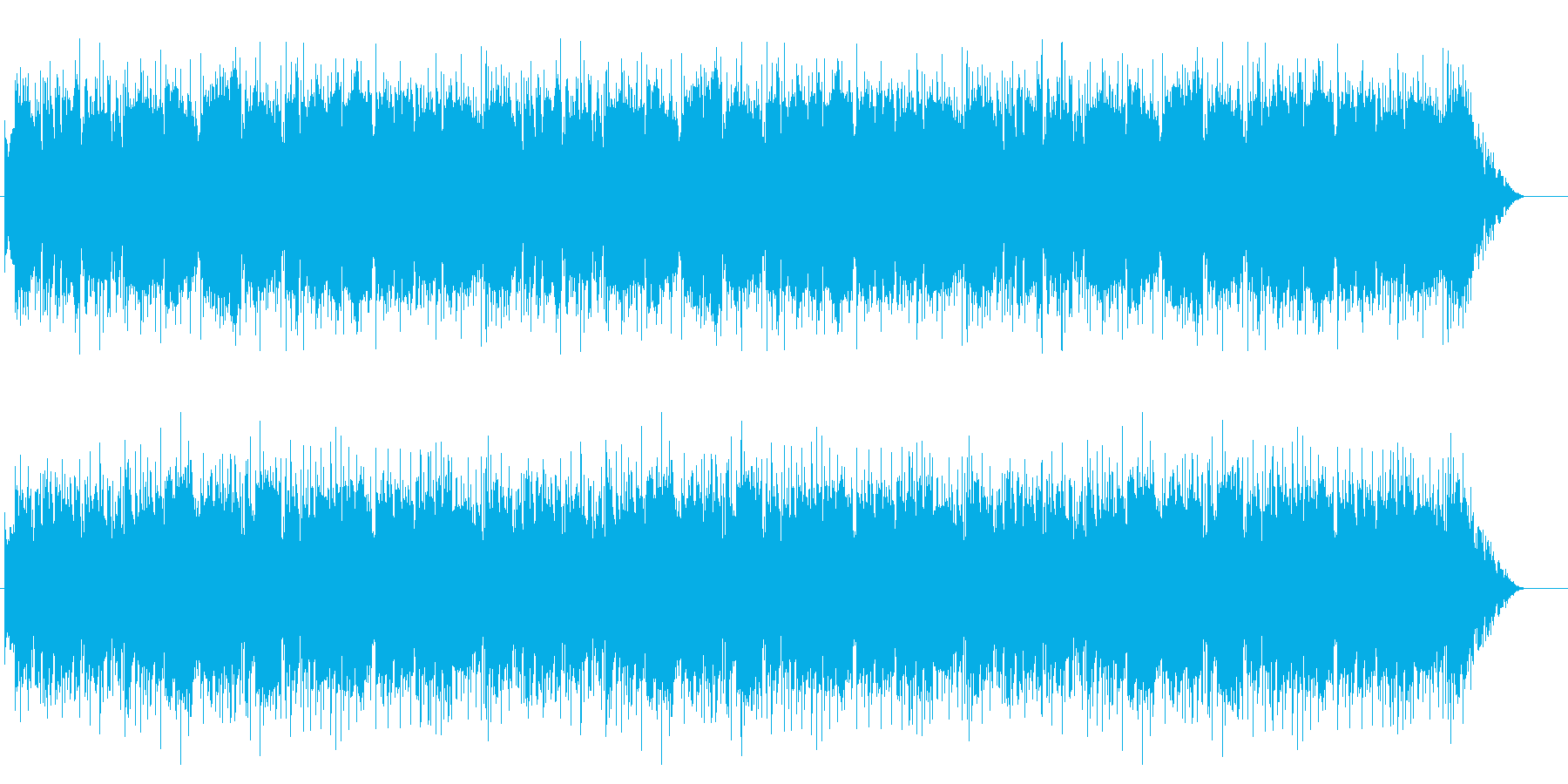 ムードあるボサ風の再生済みの波形