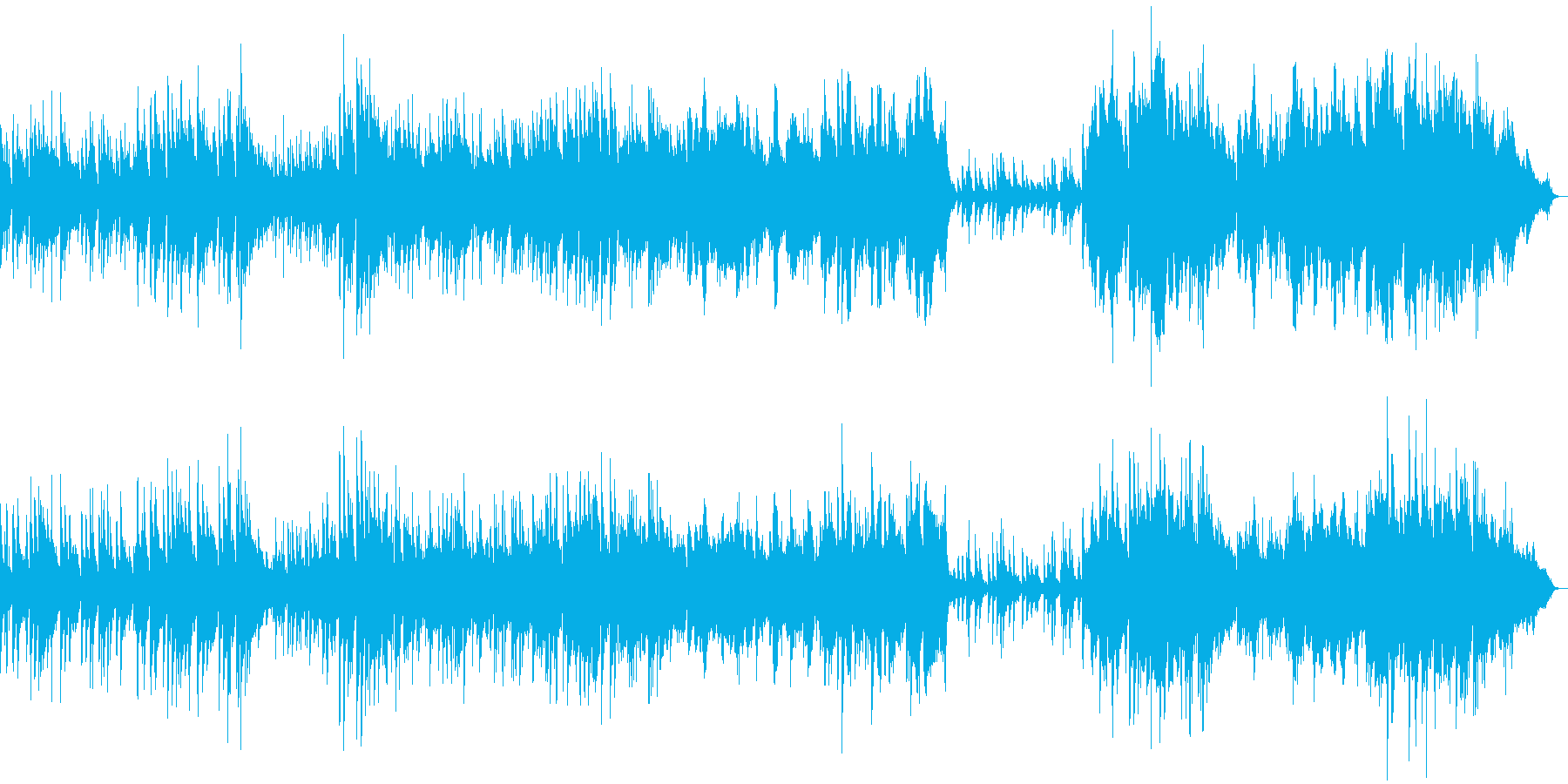 この曲は最初はタイトルはなかったのです…の再生済みの波形