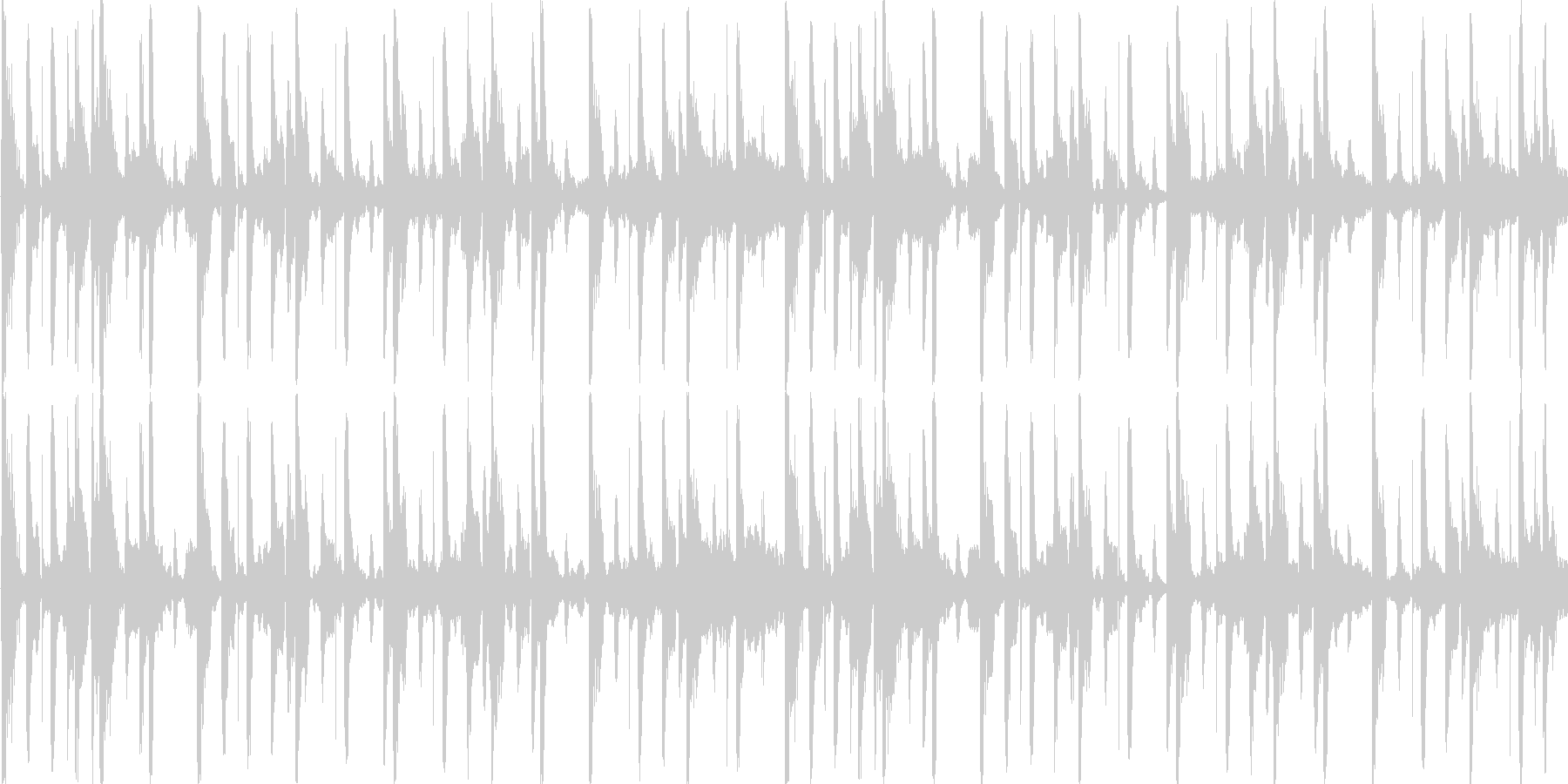 ヒップホップを感じる楽曲です。の未再生の波形