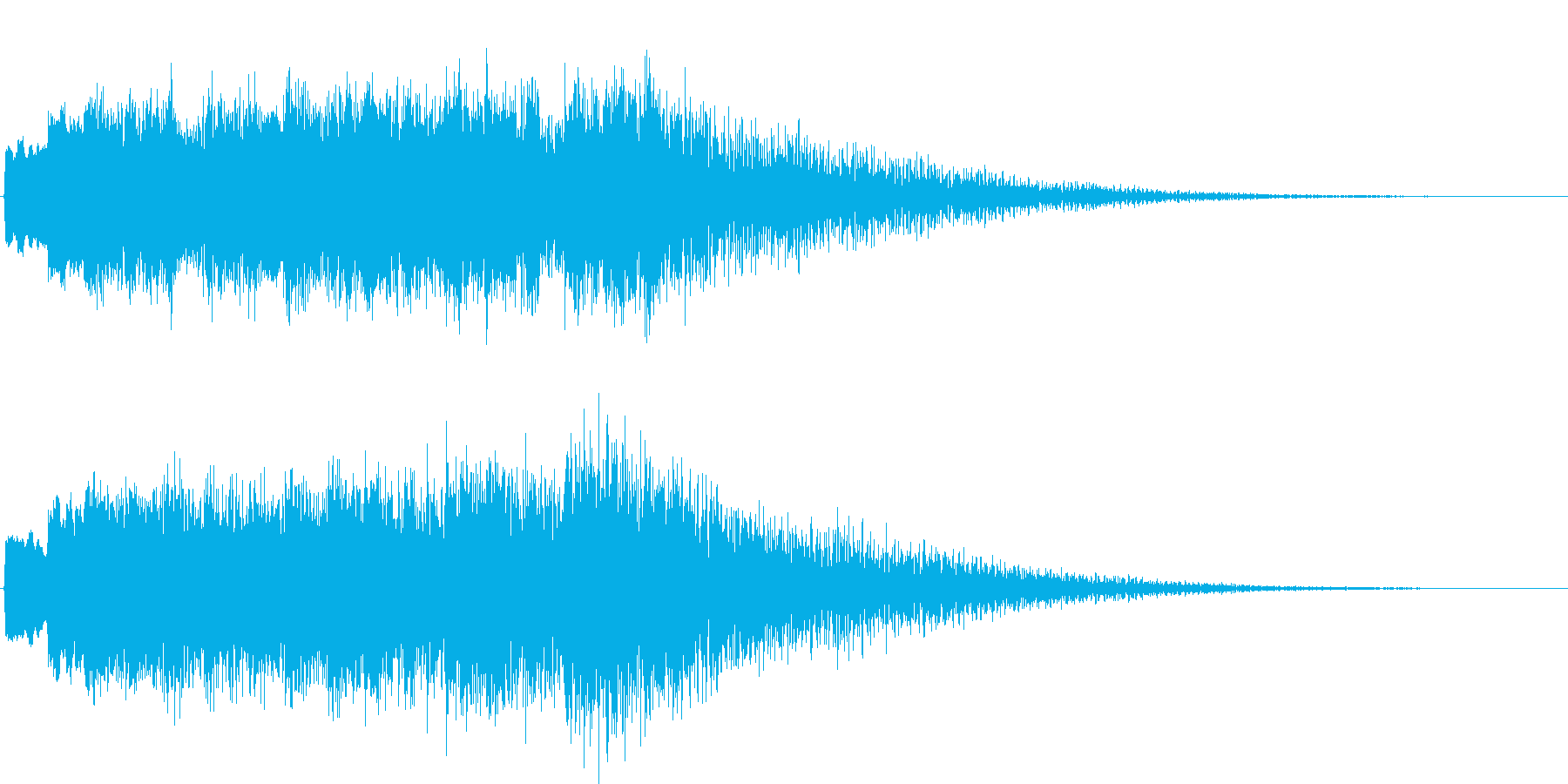ファンタジー系の効果音です。の再生済みの波形