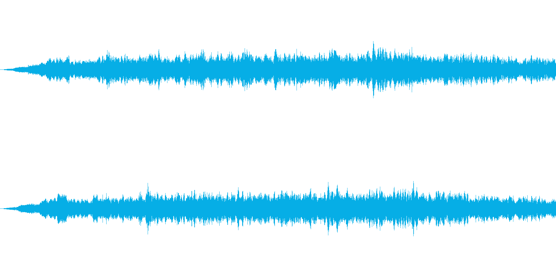 SFっぽい音その2です。「ヒュイーン」の再生済みの波形