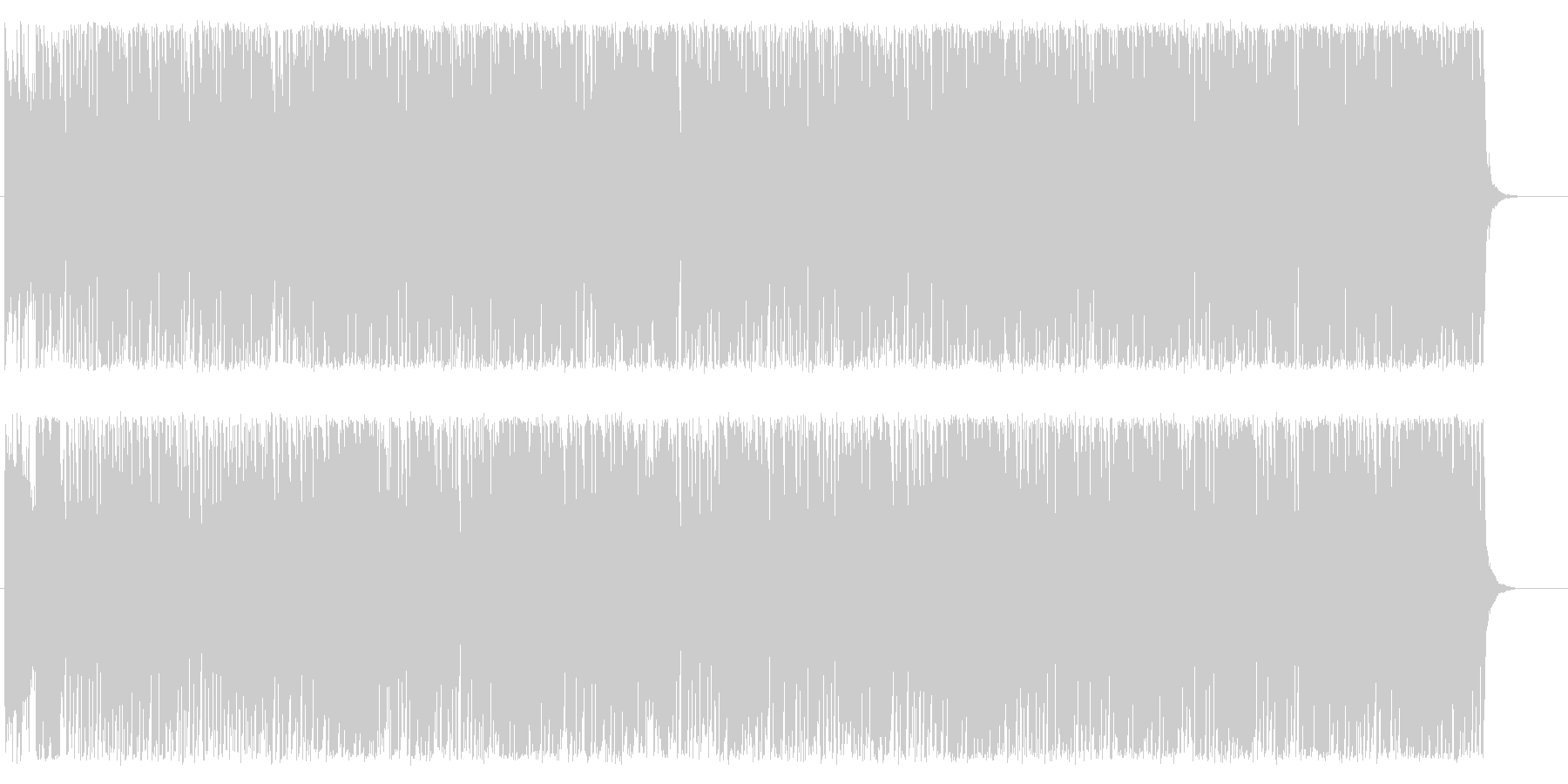 おどけた感じ可愛いく明るいシューマンの曲の未再生の波形
