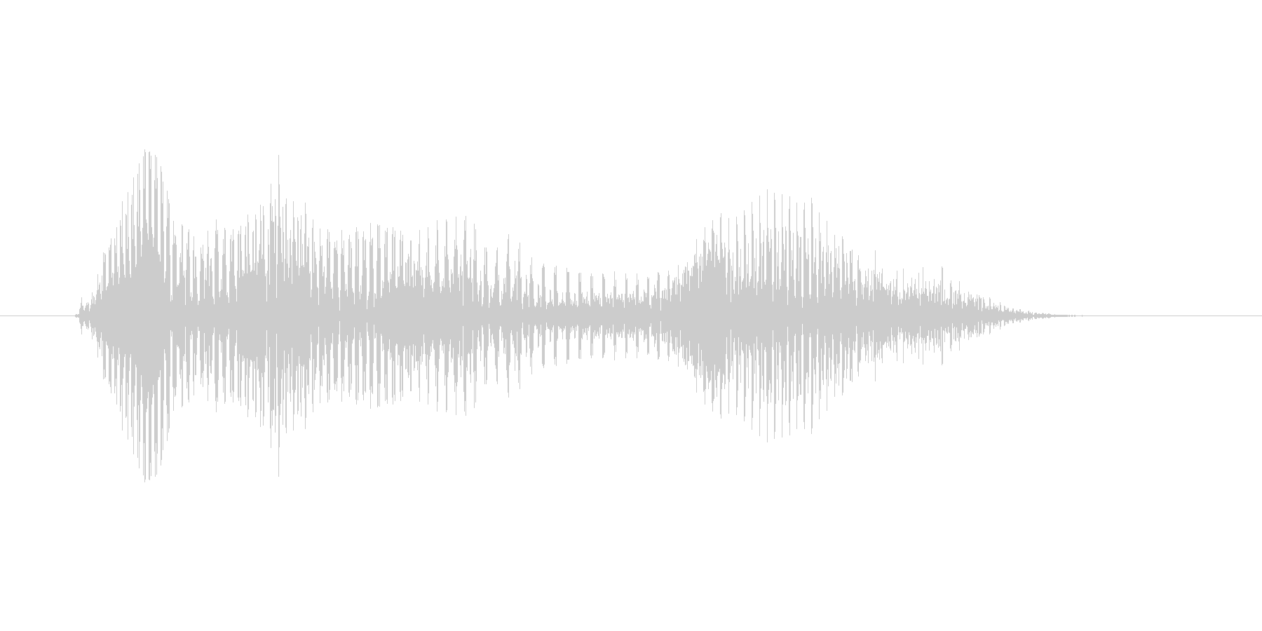 おわっ!(Type-E)の未再生の波形