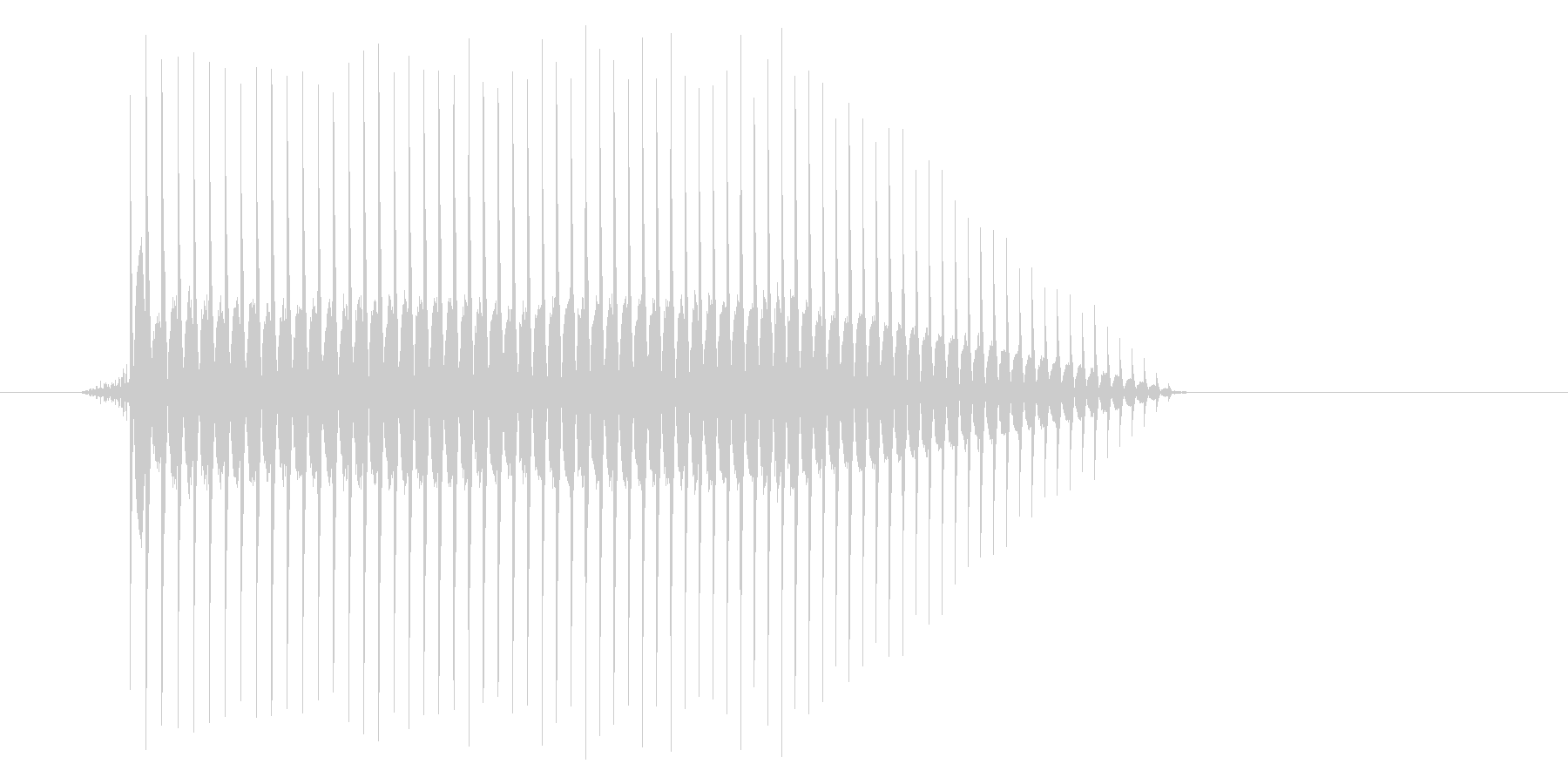 ゲーム(ファミコン風)パワーアップ音_…の未再生の波形