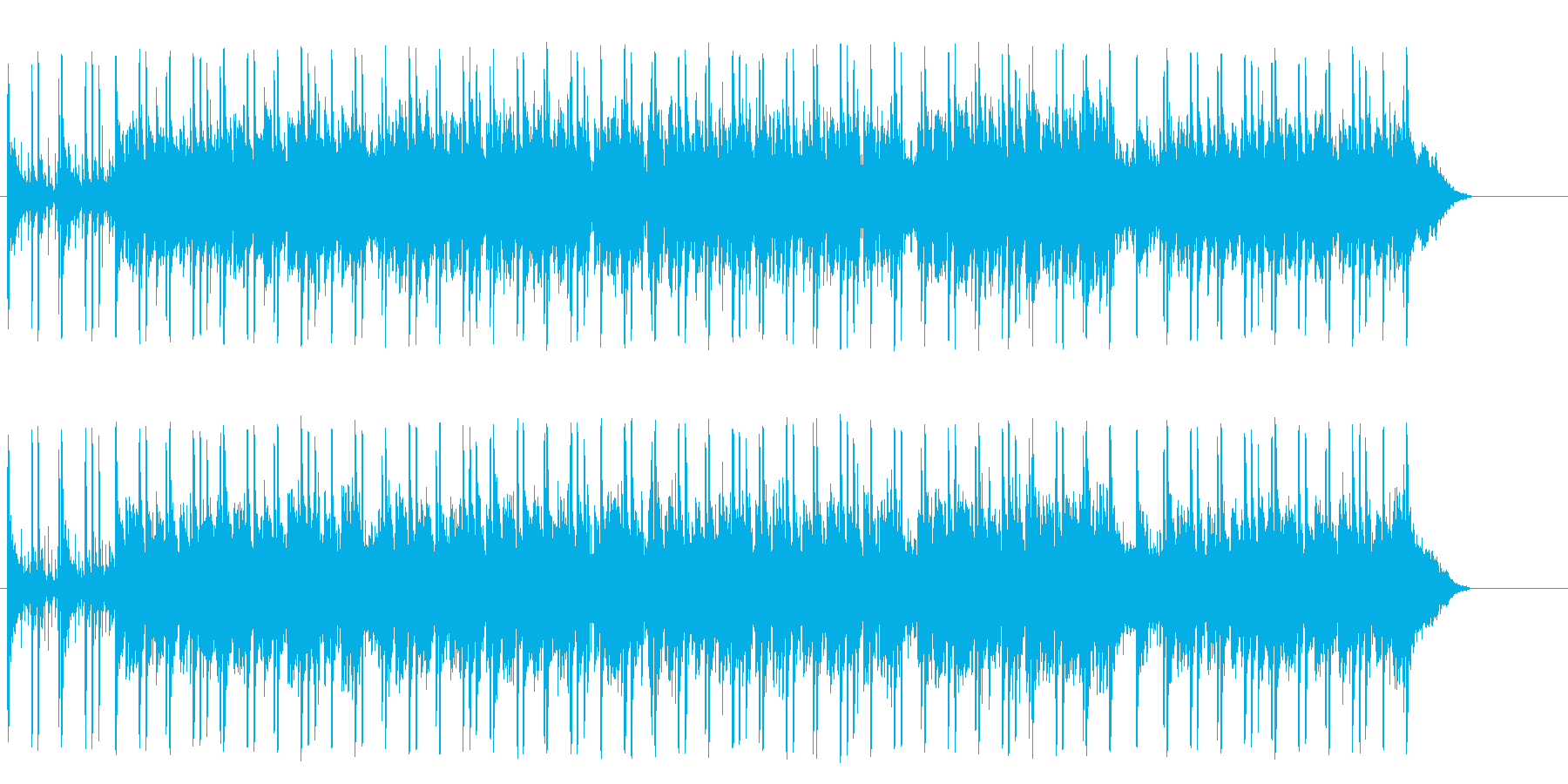 海辺で愛が深まるムードあるボサノバの再生済みの波形