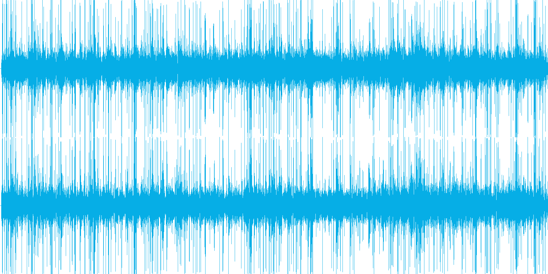 (パチパチ)火が燃える音の再生済みの波形