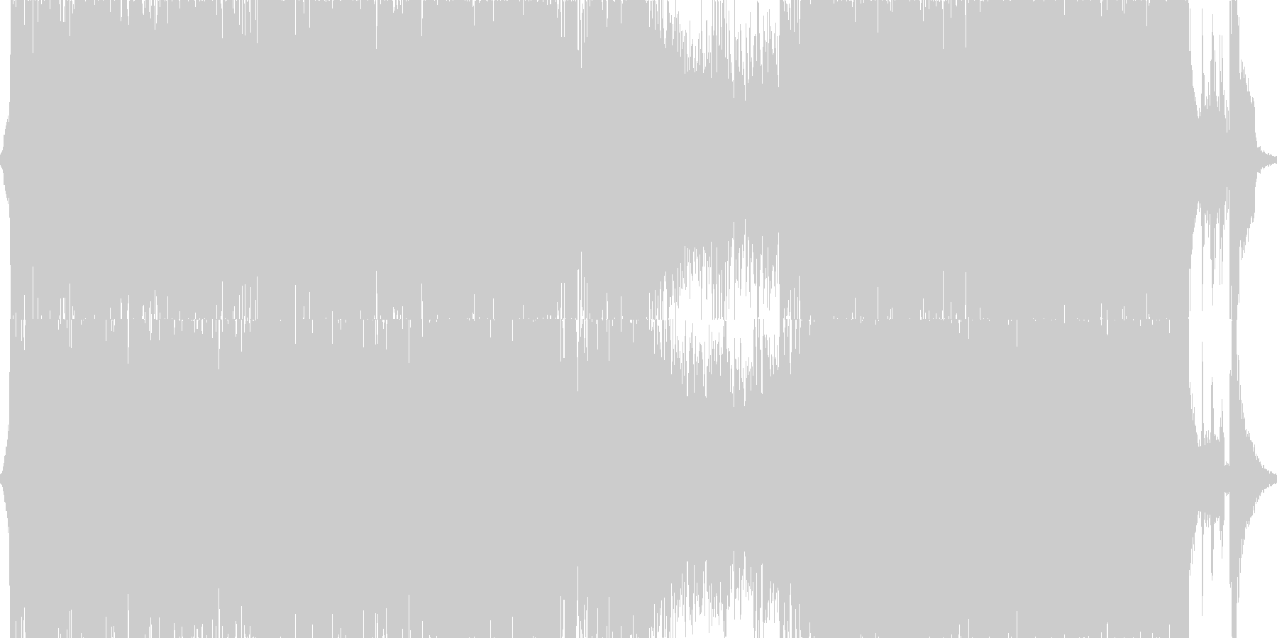 サムライファイター戦闘曲Ⅰの未再生の波形