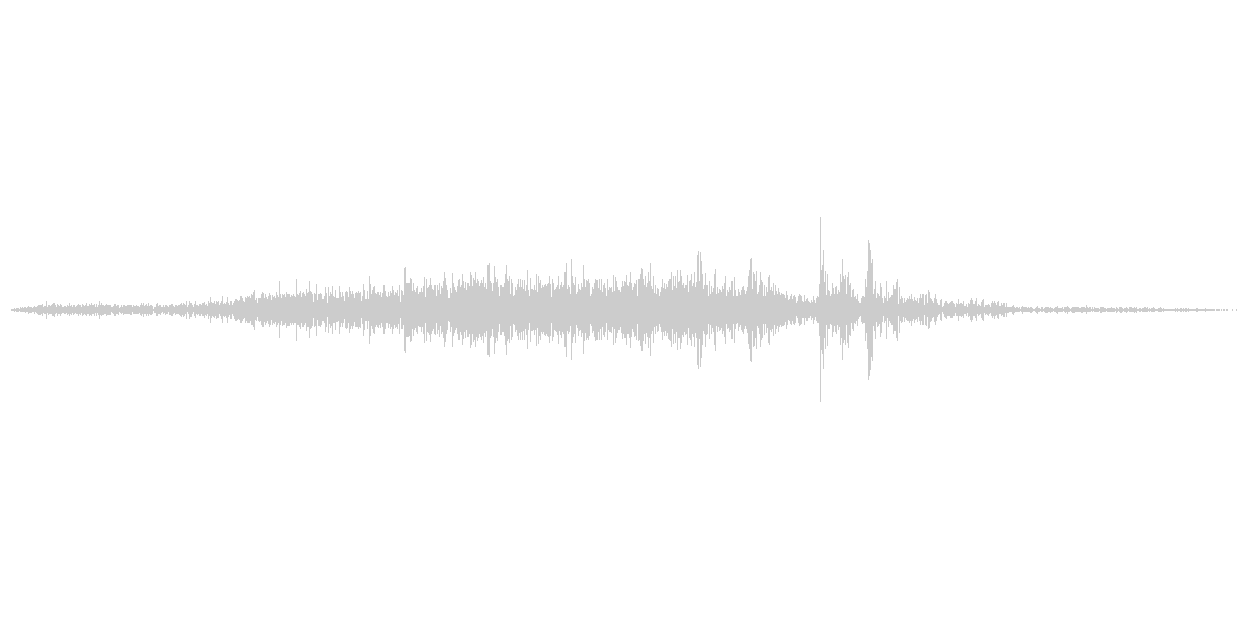 【wav】ページめくり音です_01の未再生の波形