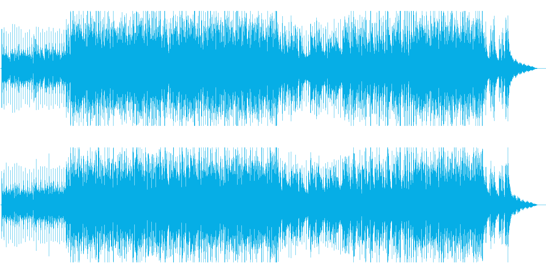 ポップで楽しい雰囲気を演出しますの再生済みの波形