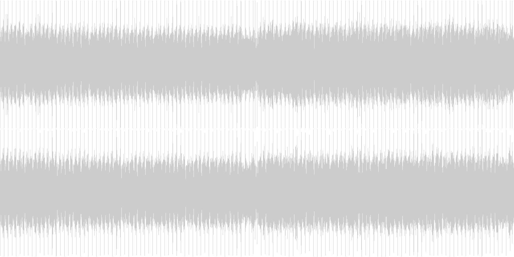 シューティング系BGM・終盤の雰囲気の未再生の波形