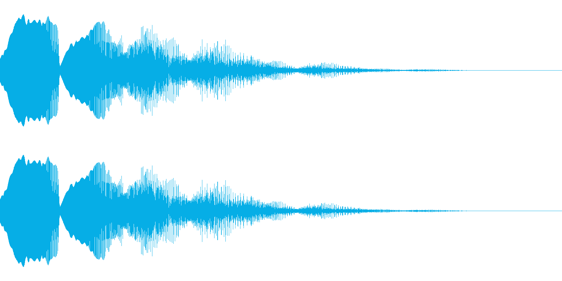 失敗・ミスをしたときの効果音_02の再生済みの波形
