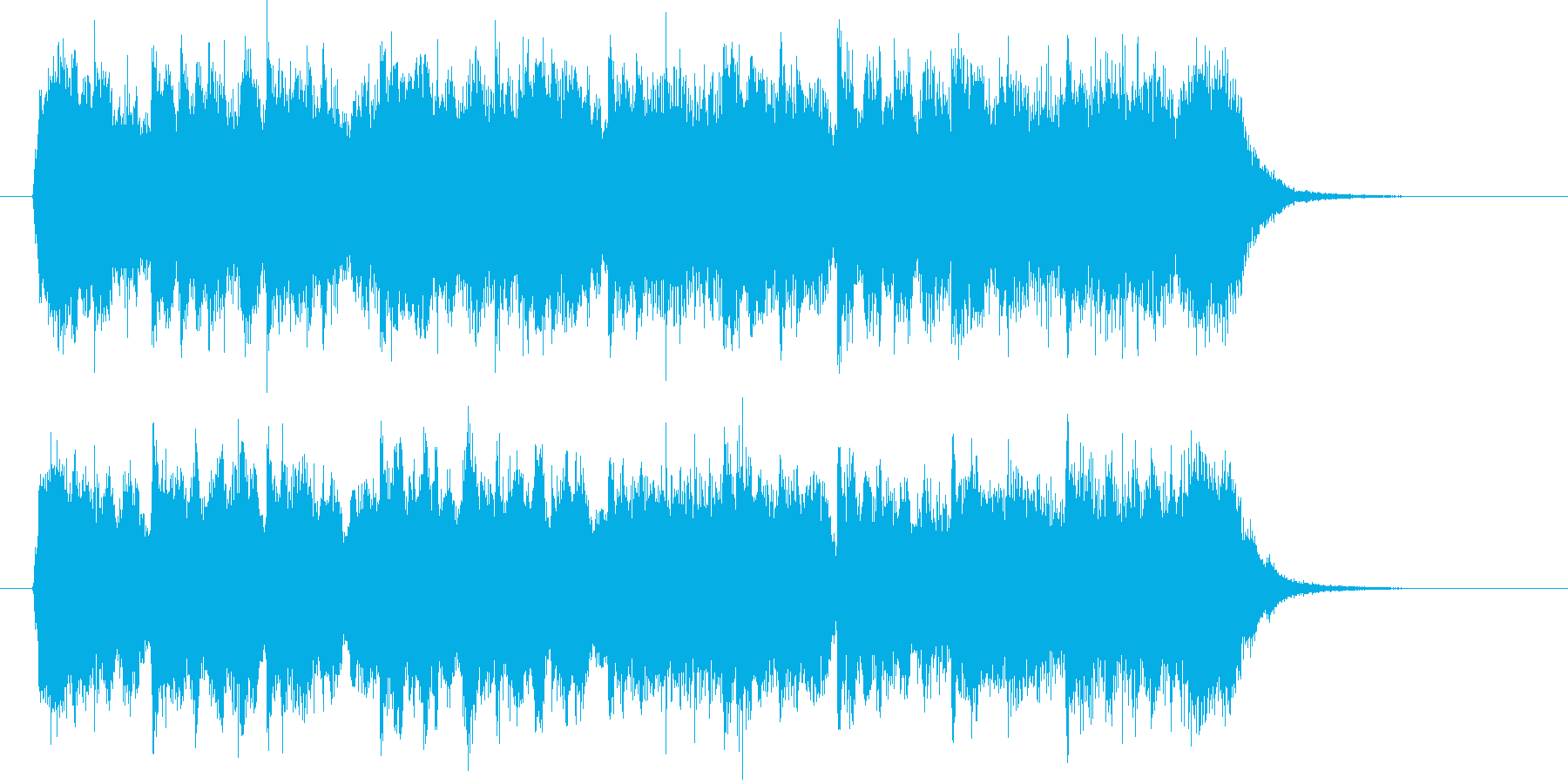 壮大なオーケストラ音楽の再生済みの波形