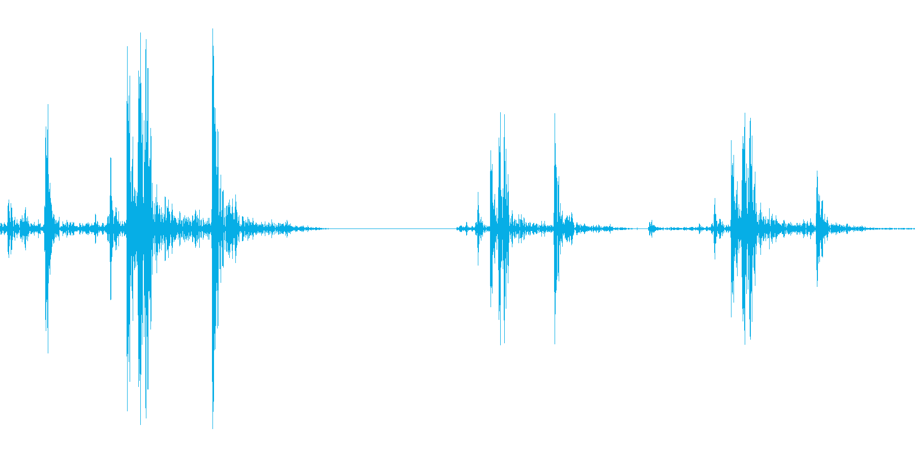 汎用的なシステム音(カシャカシャの再生済みの波形