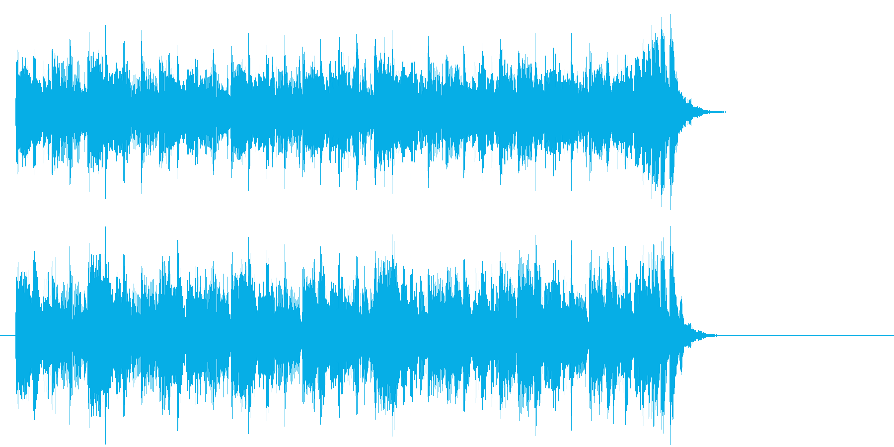 エレクトリックポップス(サビ)の再生済みの波形