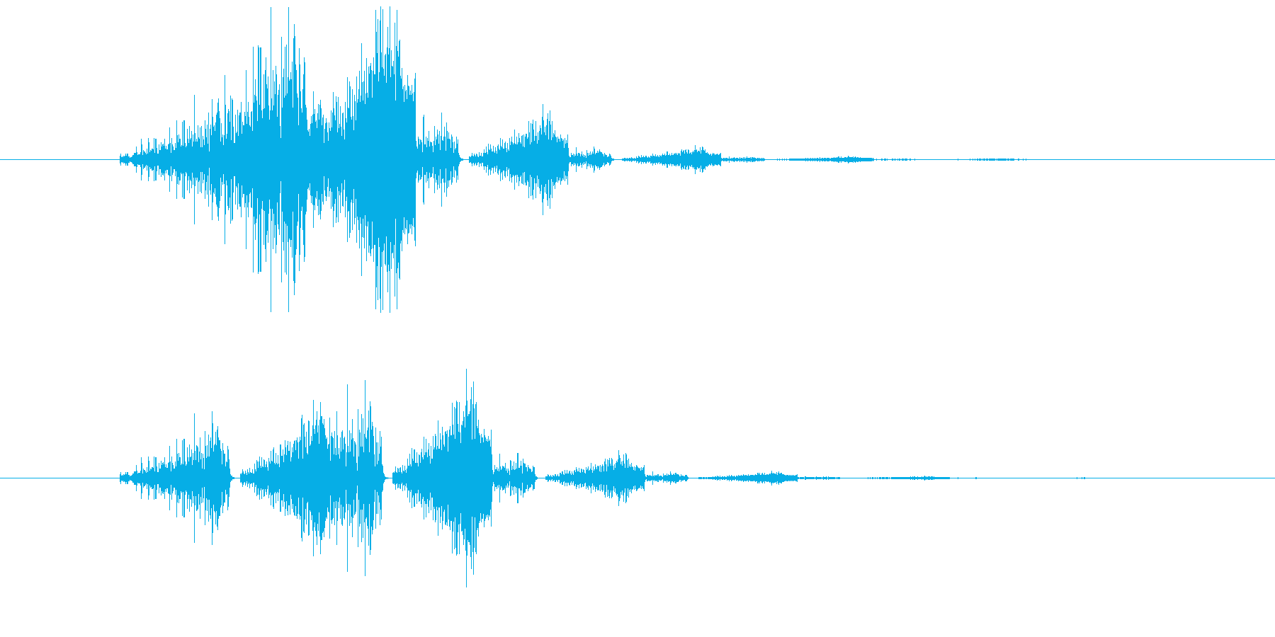 少し怖い感じの音。の再生済みの波形
