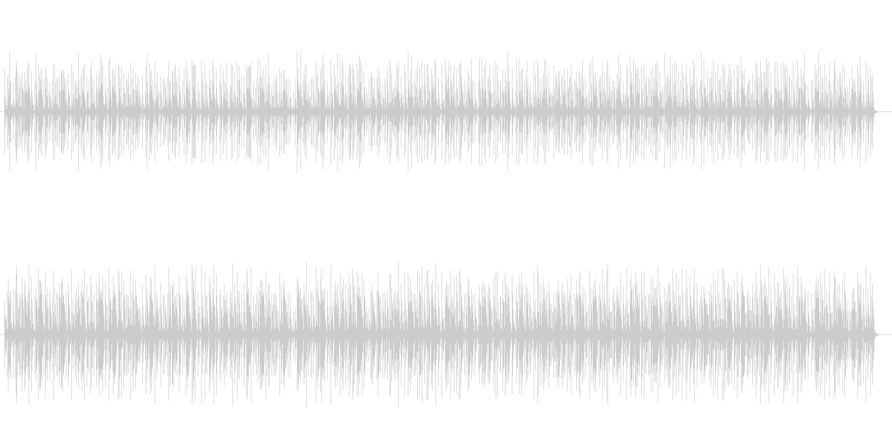 コンガのリズムBGM テンポ110ですの未再生の波形