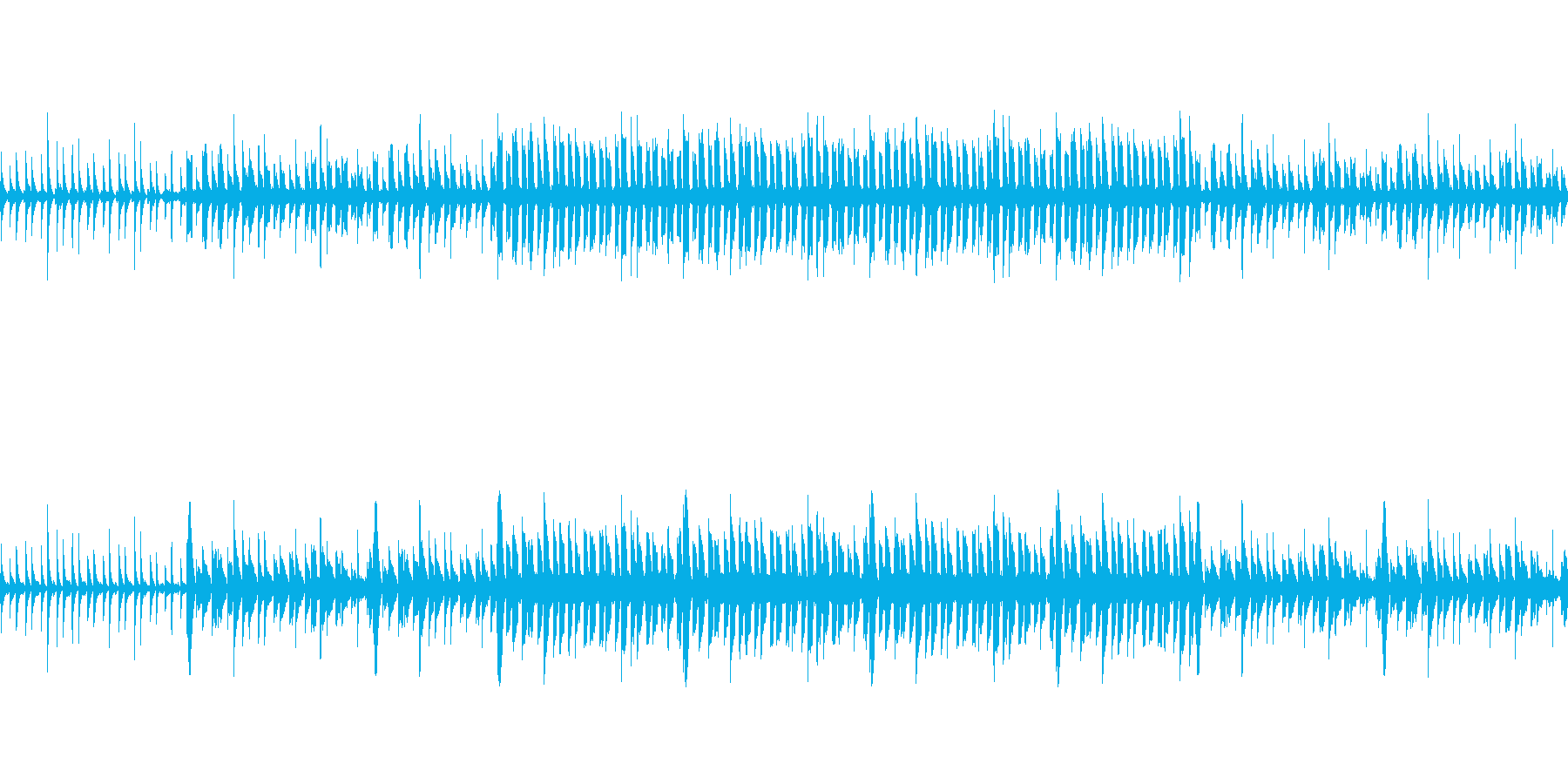 【ファンタジーなエレクトロニカ】の再生済みの波形