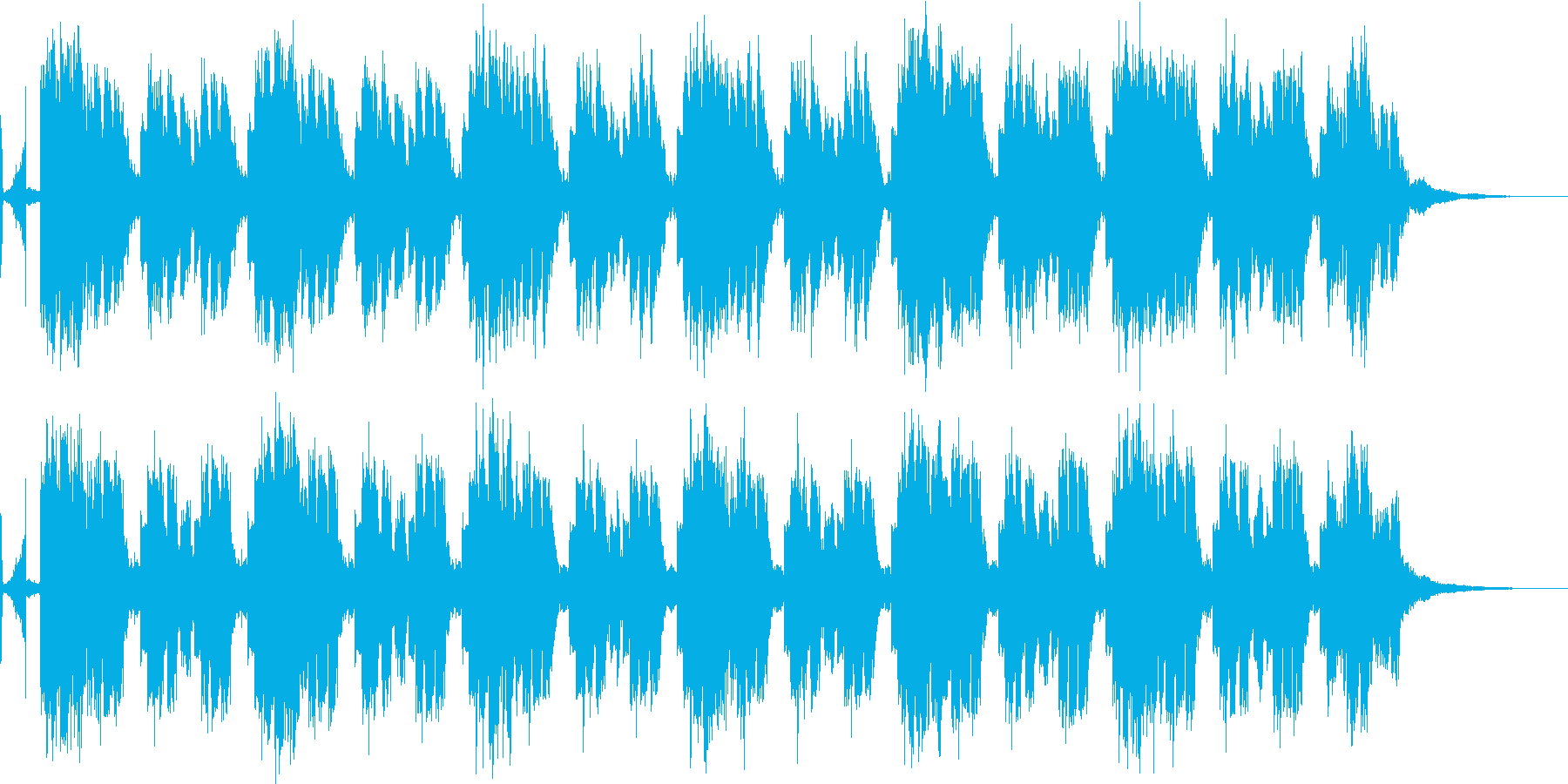 54秒EDM スマートの再生済みの波形