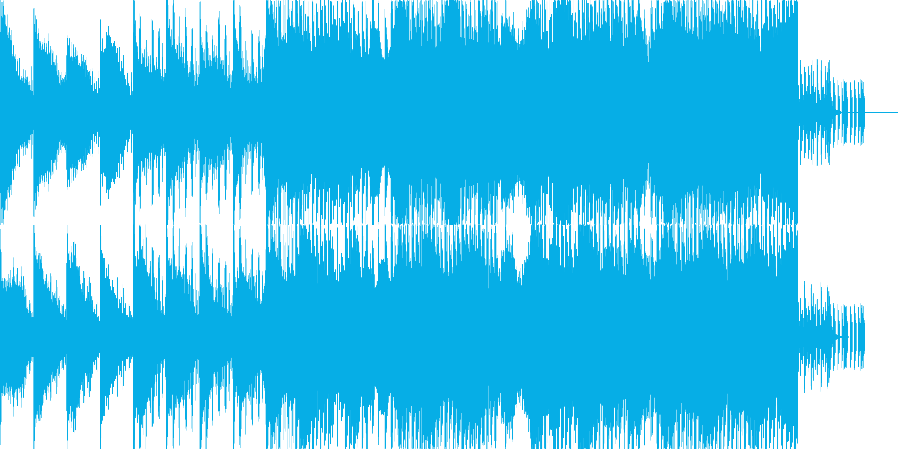 深海や少し暗めのフィールドでのBGMに…の再生済みの波形