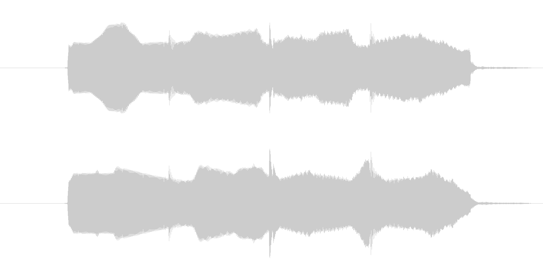 ヒント効果音 ひらめき 正解 キラキラの未再生の波形