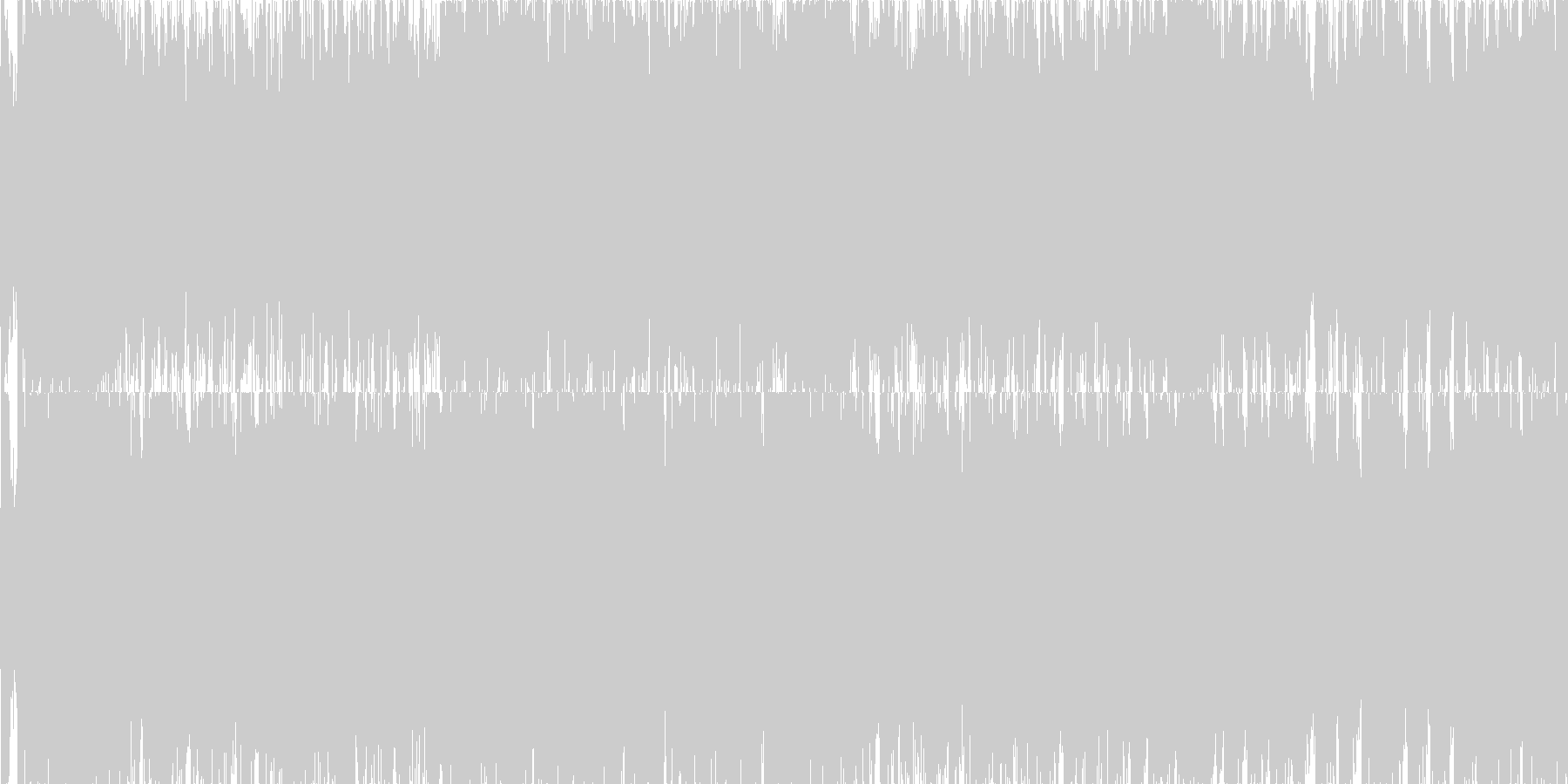 Across The Fieldsの未再生の波形