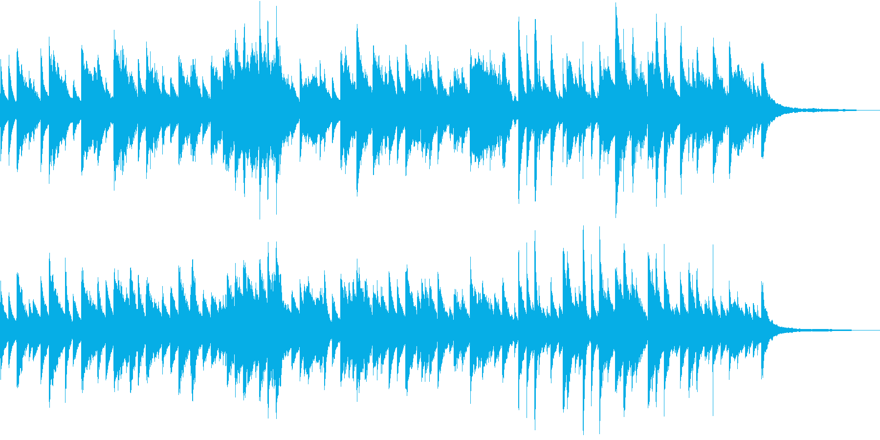 趣のある旅館の様子をイメージした曲です。の再生済みの波形
