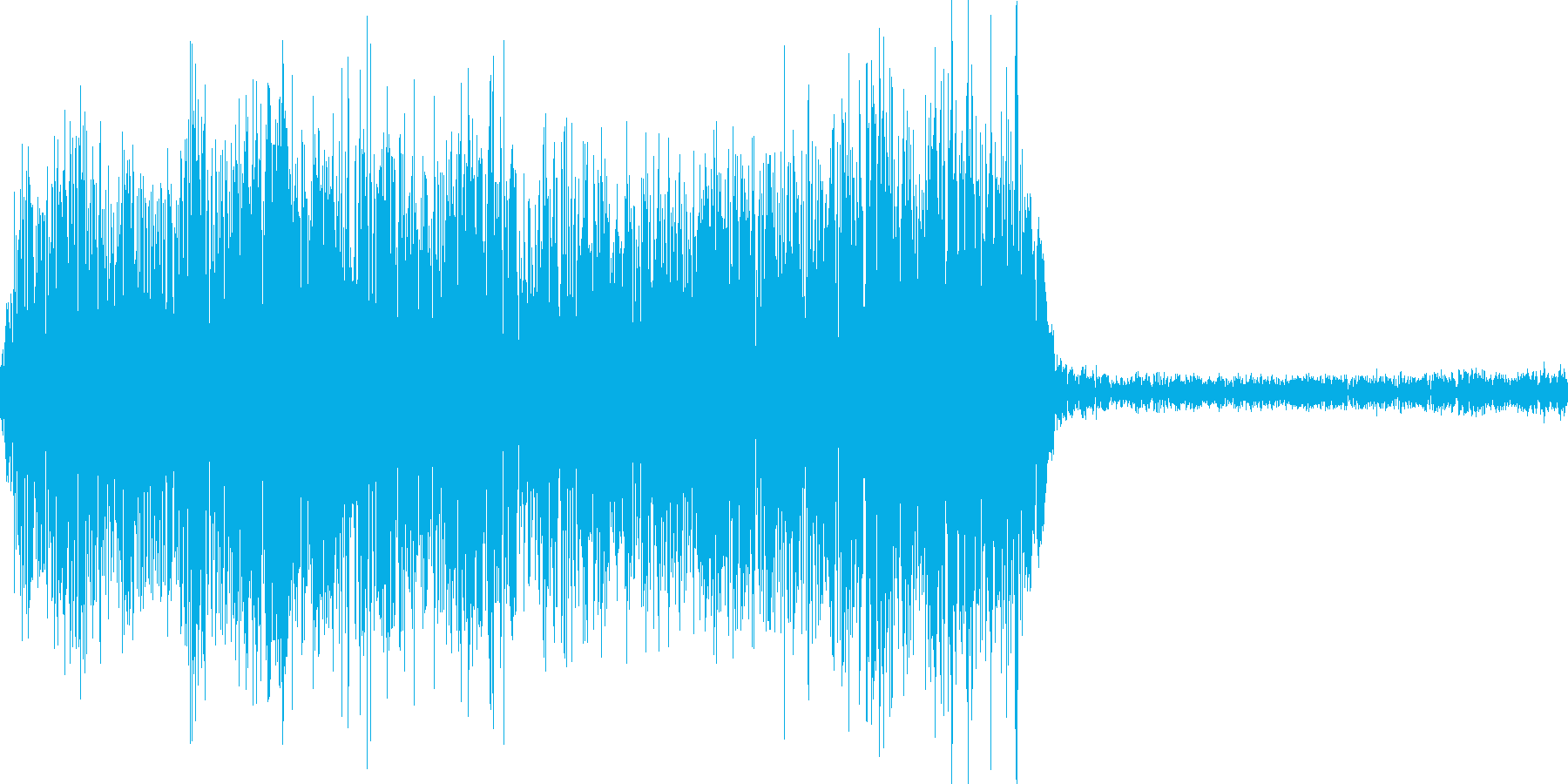RPG:剣による斬撃音「ザシュッ」の再生済みの波形