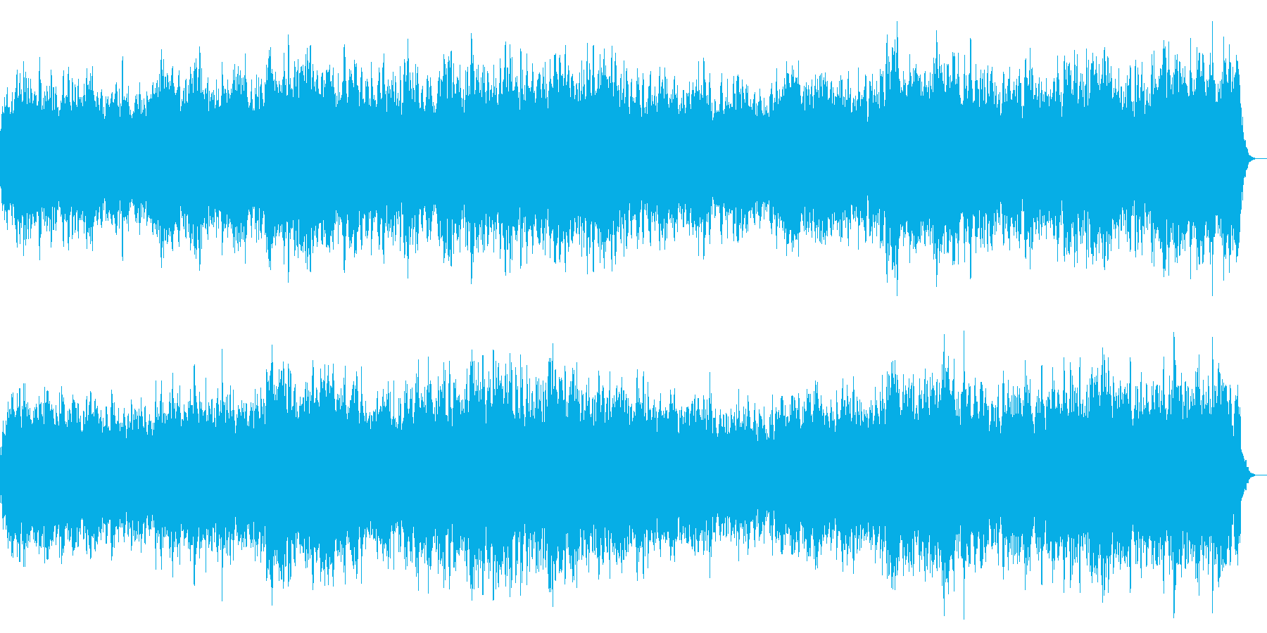 不快な音 暗闇・怖いシーン向けのBGMの再生済みの波形