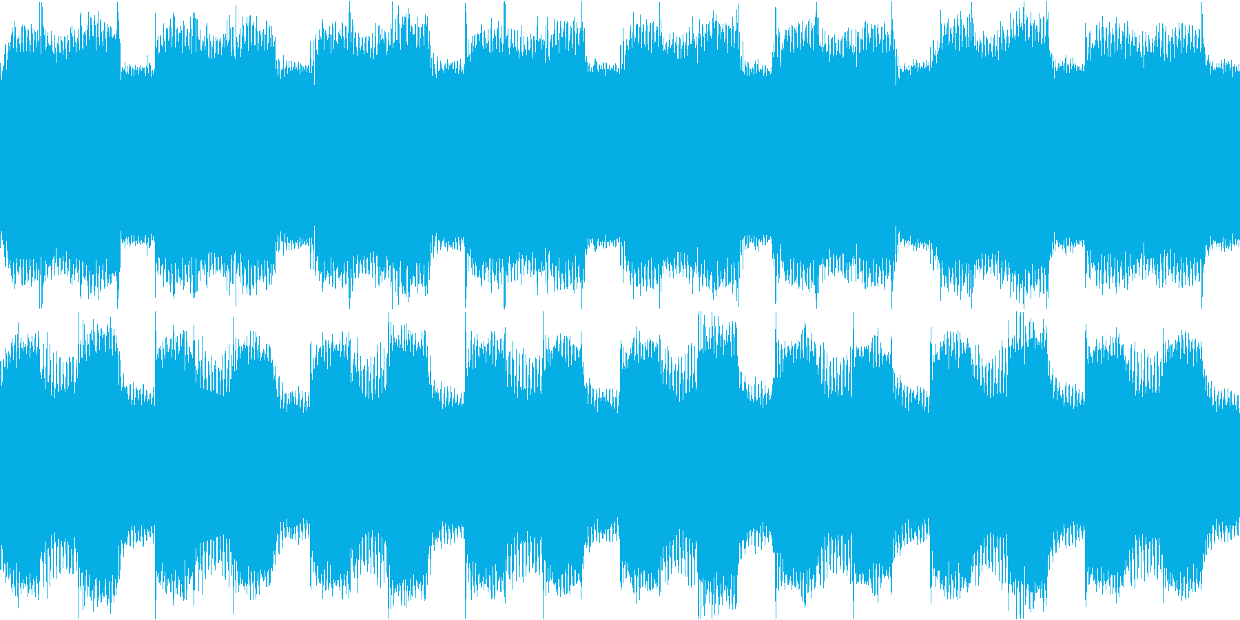 不気味なアンビエントホラー曲の再生済みの波形