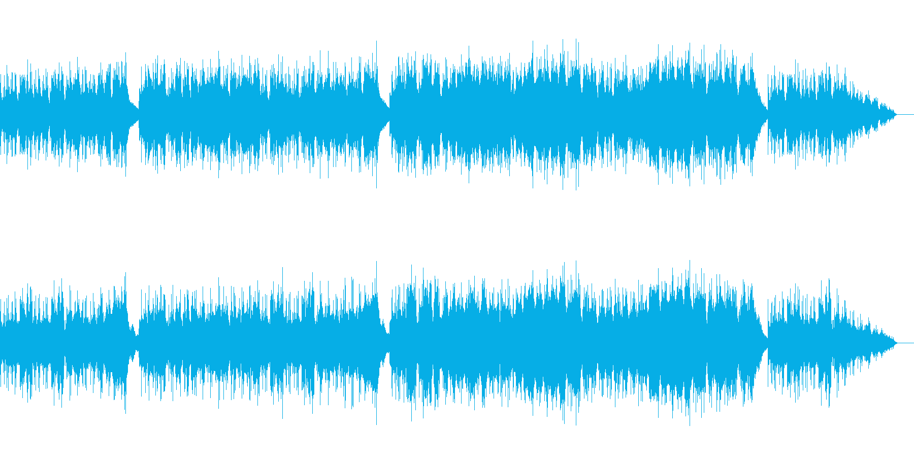 RPG:フィールド用BGM1の再生済みの波形