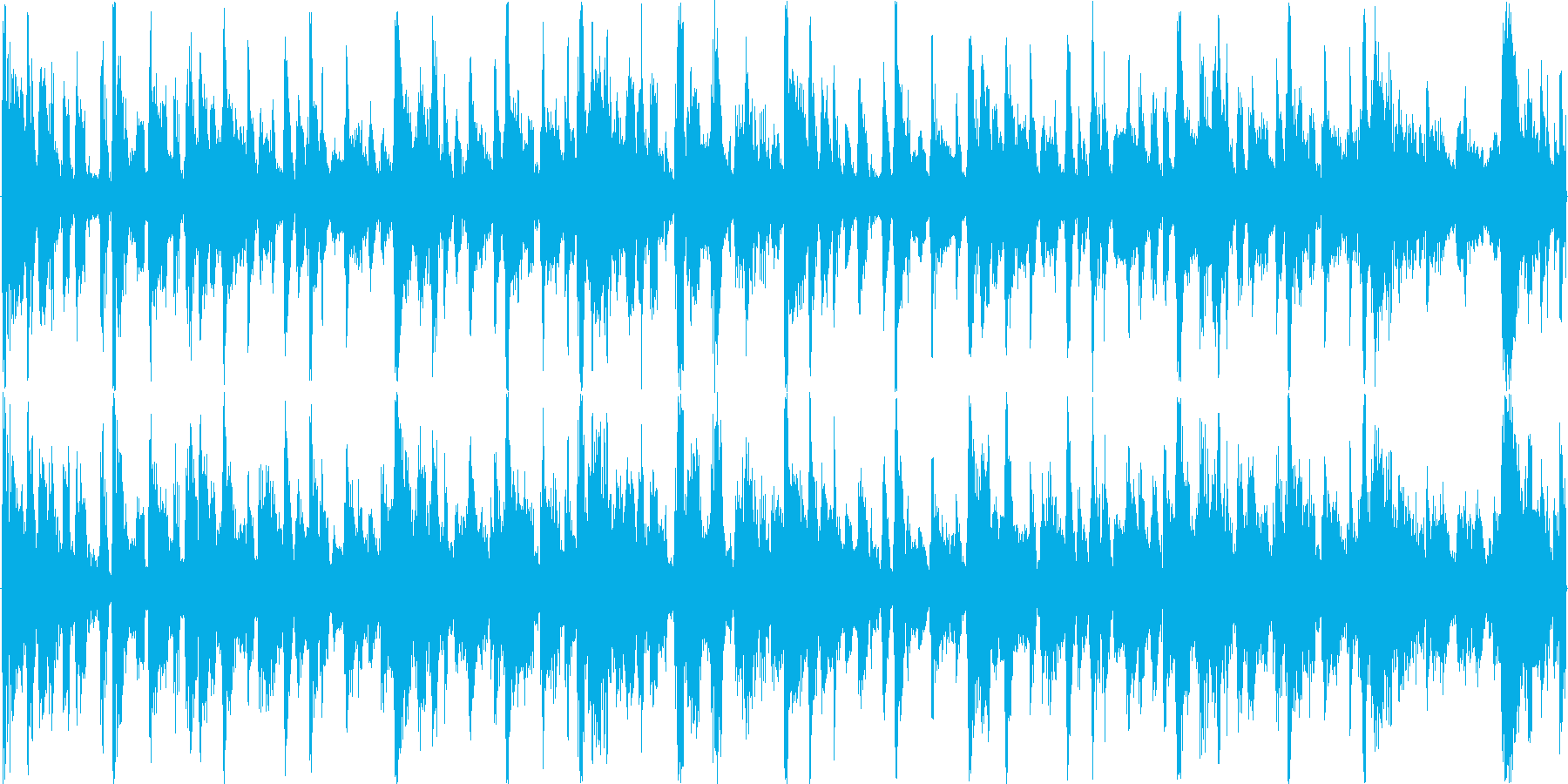 明るめで少し大人っぽい雰囲気の楽曲です。の再生済みの波形
