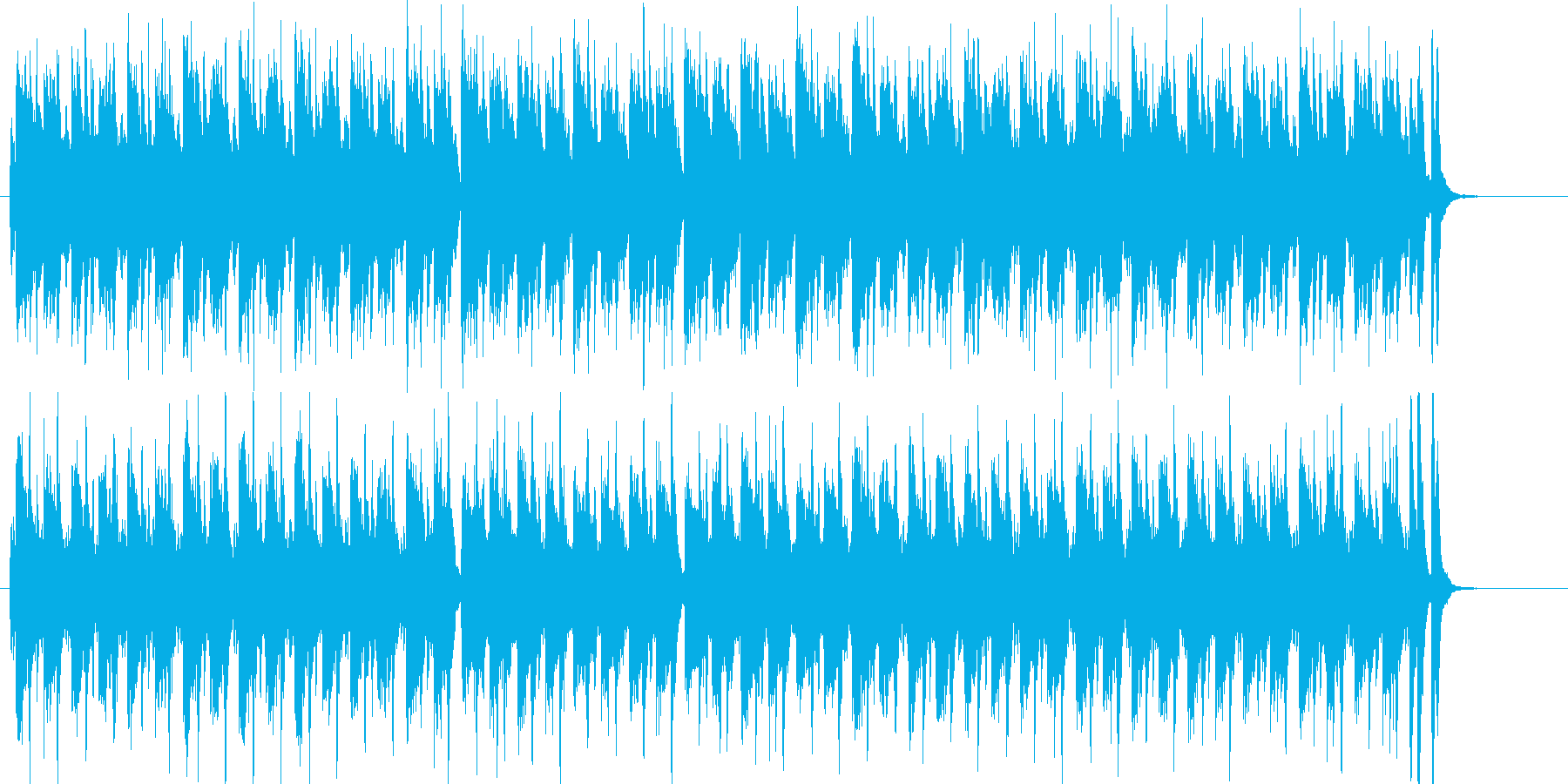 ほのぼのとして温かい子供向けポップの再生済みの波形